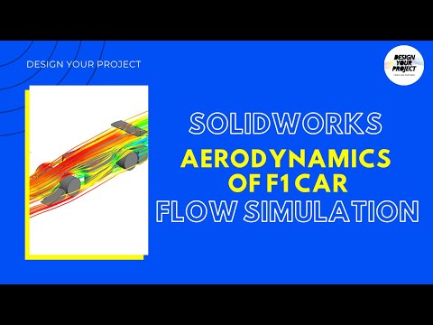 Aerodynamics of F1 Car | Flow Simulation | Design Your Project