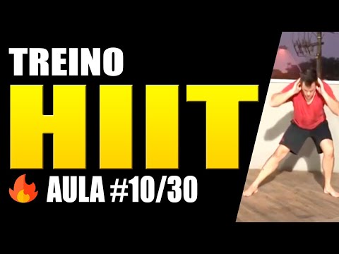 Desafio HIIT 30 Dias. Treino 10/30. Treine em casa e Consiga os Melhores Resultados