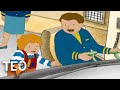 TEO Viaje En Avión Dibujos Animados Para Niños En Español