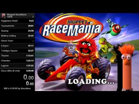 [FWR] Muppet RaceMania 100% Speedrun in 4:29:13