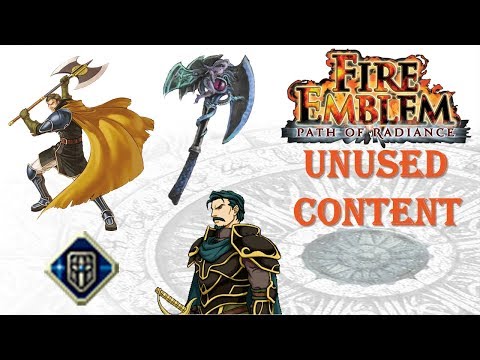 Fire Emblem Path of Radiance: Unused Content