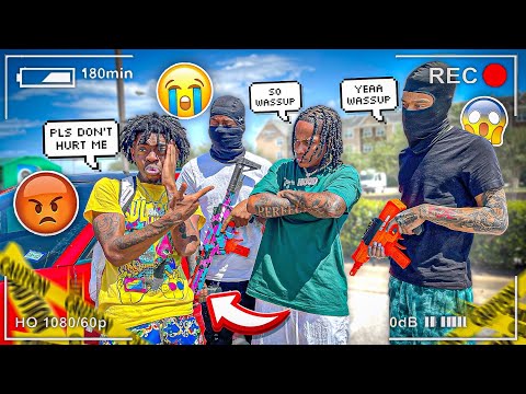 PULLED UP ON J SLUTTY WITH MY GOONS TO "TALK"..