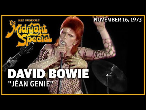 Jean Genie - David Bowie | The Midnight Special