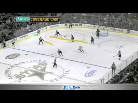 Milan Lucic's Perfect Positioning Leads to Impressive One-Timer Goal Against Stars