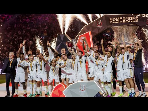 Real Madrid Winning Moment | CHAMPIONS! 2024 | Spanish Super Cup Final