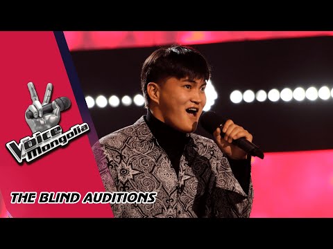 Jamsran.B - "Great balls of fire" - Blind Audition - The Voice of Mongolia 2022