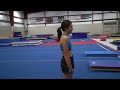 Malia Updated Hightlight video 9-26-22- Double Full, Arabian, rewinds. hand to hand - toe touch to full, etc,