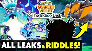 FULL LEAK UPDATE before Pokemon Indigo Disk DLC! All Pokemon Scarlet Violet Leaks and Riddles!