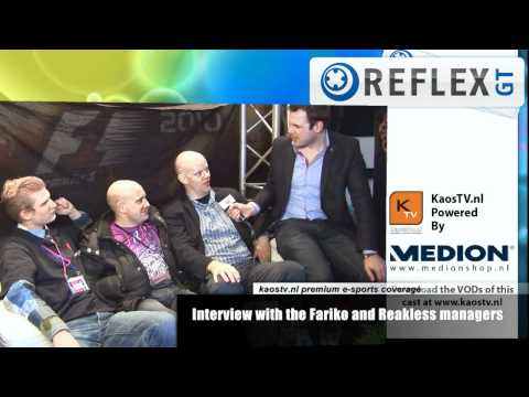 Interview Reakless and Fariko before their final match - ReflexGT Black ops