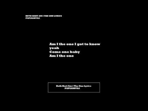 Beth Hart Am I The One Lyrics