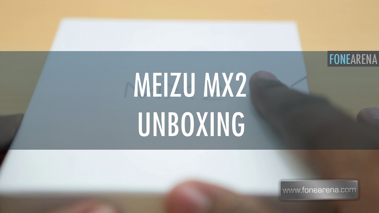 Meizu MX2 Unboxing