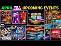New April 2026 All New Update Upcoming Events Free Fire Ff New Event Update Today Free Fire