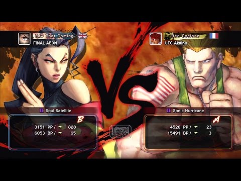 FINAL AEON [Rose] vs UFC Akainu [Guile] USF4