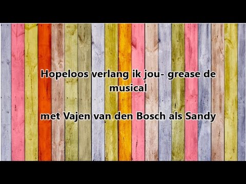 Hopeloos verlang ik naar jou- Vajen van Den Bosch (lyric video)