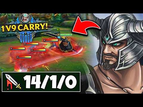 This is what a TRUE 1v9 Carry looks like on Tryndamere...