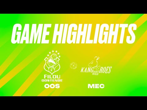 Filou Oostende vs. Kangoeroes Basket Mechelen - Game Highlights