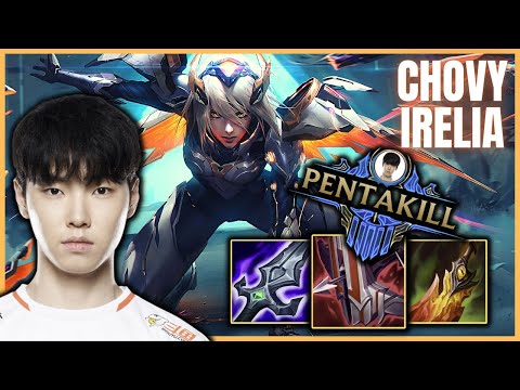 HLE CHOVY EUW BOOTCAMP - CHOVY IRELIA TOP VS FIORA - PATCH 11.19