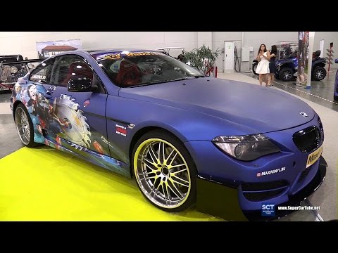 BMW E63 Arlon Deep Ocean - Exterior Walkaround - 2016 Moscow Automobile Salon