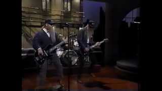 ZZ TOP - Live on Letterman &quot;Pincushion&quot; 1994?