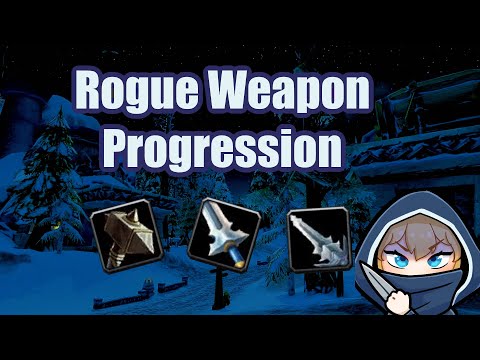 Rogue Weapon Progression for Alliance (Classic WoW)