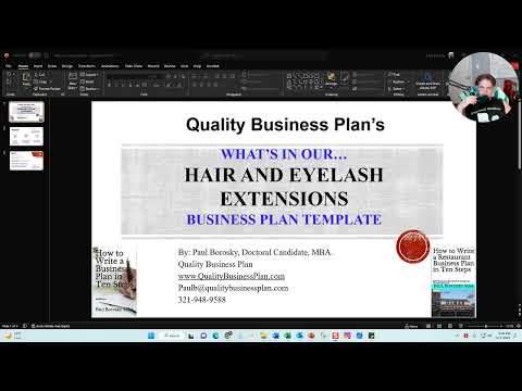 , title : 'What’s in our HAIR AND EYELASH EXTENSIONS Business Plan Template by Paul Borosky, MBA.'