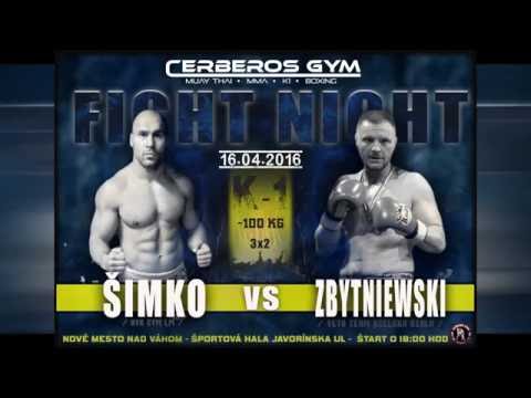 Cerberos Fight Night - Simko vs Zbytniewski  K-1