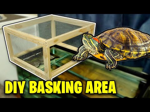 How To Make an Above Tank Basking Area for Turtles!