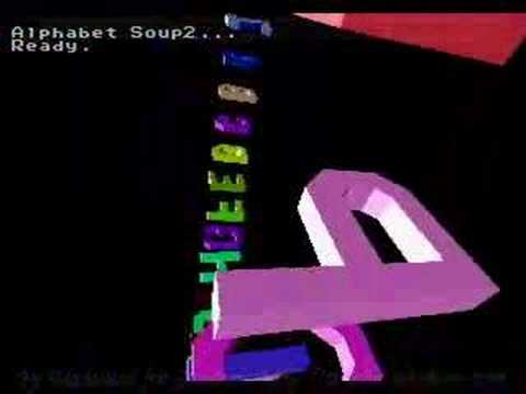 Game Basic for Sega Saturn - GBSS CD - Alphabet Soup2