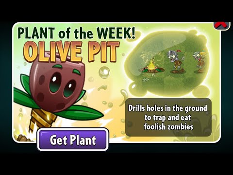 Plants vs. Zombies 2 / Epic Quest: Olive Pit! (Level 5) / Step. 1-5 | No. #1357