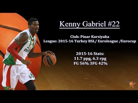 Kenny Gabriel 2015-2016 Euroleague Highlights