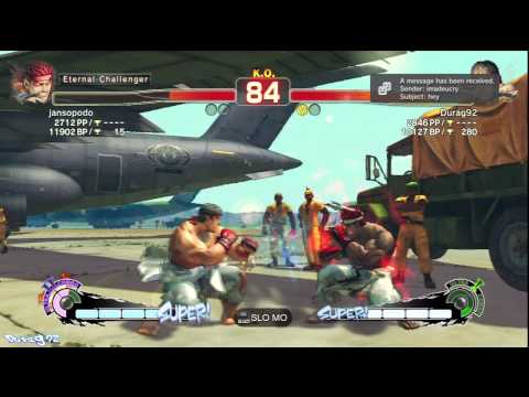 SSF4AE - Durag92 Vs shinbojan, dat_89_hype_ting, jansopodo, kws1907, Florent-sama