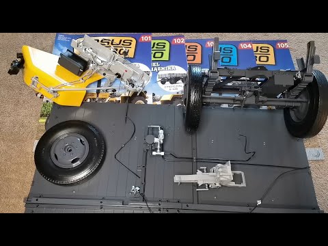 URSUS C330. No. 101-105 (Ep. 35) Build a model of the iconic 1:8 De Agostini tractor. Five numbers!🙂