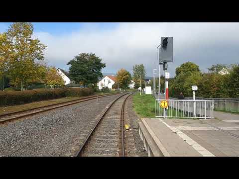 Führerstandsmitfahrt: Friedrichsdorf - Friedberg (Brunnenbahn)