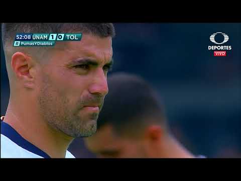 Gol de I. Malcorra | Pumas UNAM 2 - 0 Toluca | LIGA Bancomer MX - Clausura 2019  - Jornada 16