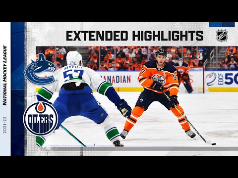 Vancouver Canucks vs Edmonton Oilers, Oct 13, 2021 HIGHLIGHTS