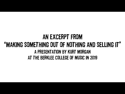"Making Something Out of Nothing and Selling It" (Excerpt)