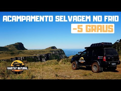 CÂNION ESPRAIADO, WILD CAMPING CONGELANTE - URUBICI - HABITAT NATURAL