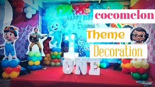 cocomelon theme Birthday Decoration | Cocomelon theme Decoration for Birthday party |