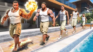 Evolving Franklin from WEAK to STRONGEST Superhero in GTA 5!