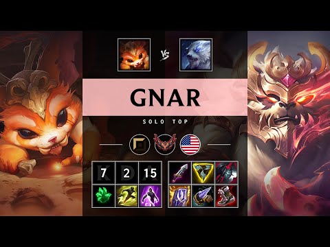 Gnar Top vs Volibear - NA Grandmaster Patch 25.08