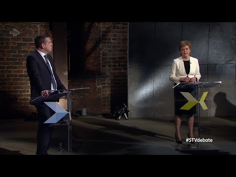 STV Debate: Sturgeon and Ross clash over indyref2