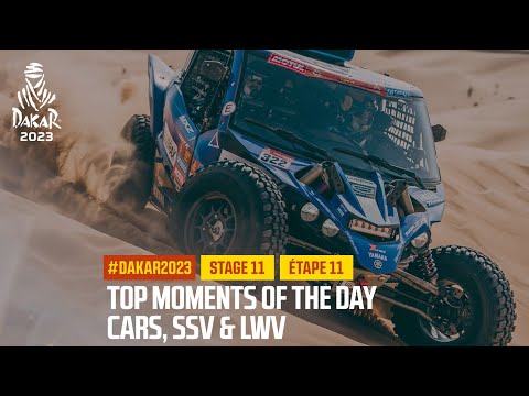 ダカール・ラリー2023 自動車クラスのステージ11ハイライト動画