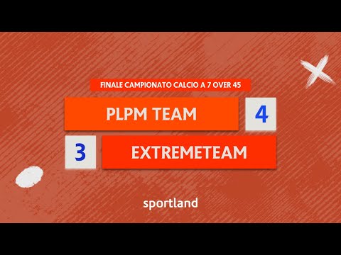 HIGHLIGHTS • Finale Campionato Calcio a 7 Over 45 - PLPM Team vs Extremeteam