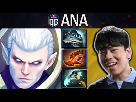 OG.ANA SMURF INVOKER WITH SHIVA'S-OVERWHELMING BLINK - DOTA 2 GAMEPLAY