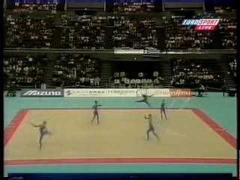 France 2 hoops 3 ribbons WC Osaka 1999