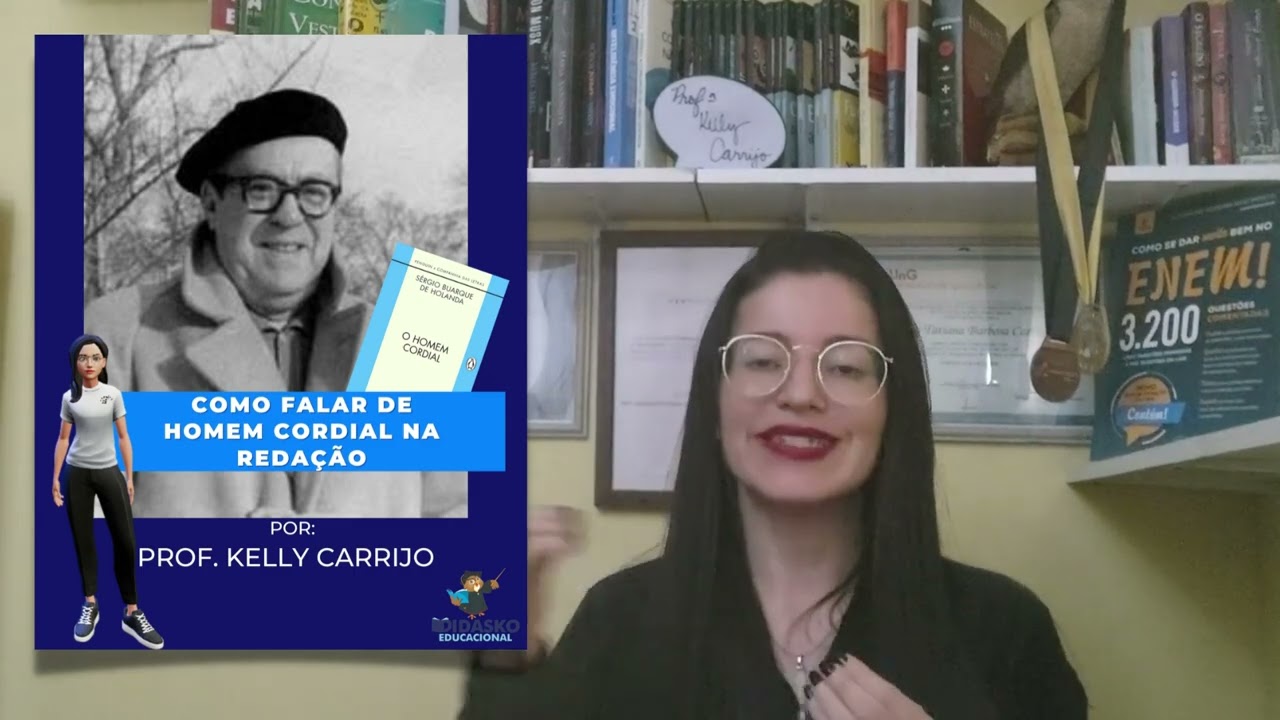 Como falar de HOMEM CORDIAL na REDAÇÃO