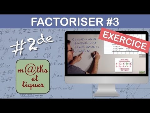 EXERCISE: Factorize and expand using a remarkable identity - Second