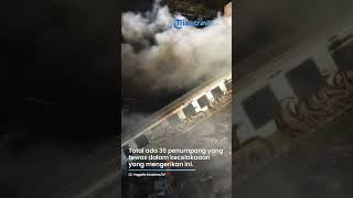 Tragedi Mengerikan, Kecelakaan Kereta Barang dan Kereta Penumpang di Yunani Sebabkan 36 Orang Tewas