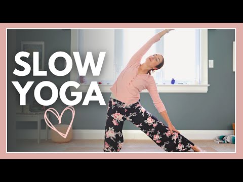 30 min Deep Stretch Yoga - SLOW & MELLOW