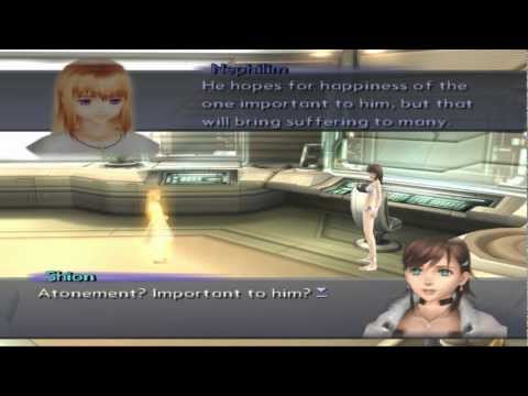 Xenosaga III HD Cutscene 058 - Nephilim's Warning (Möbius Hotel) - JAPANESE - SWIMSUIT MODE